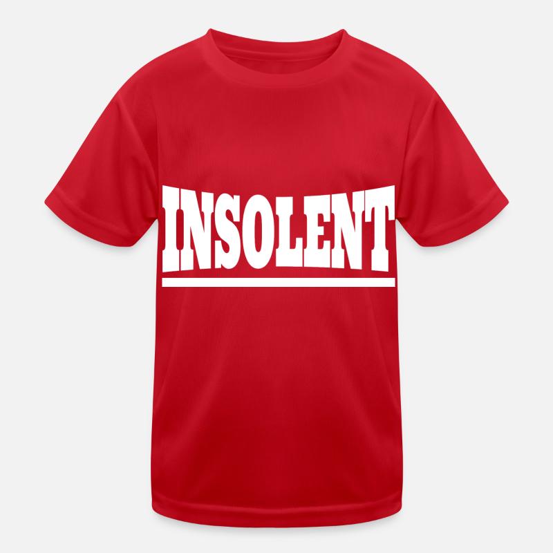 insolent T-shirt sport Enfant