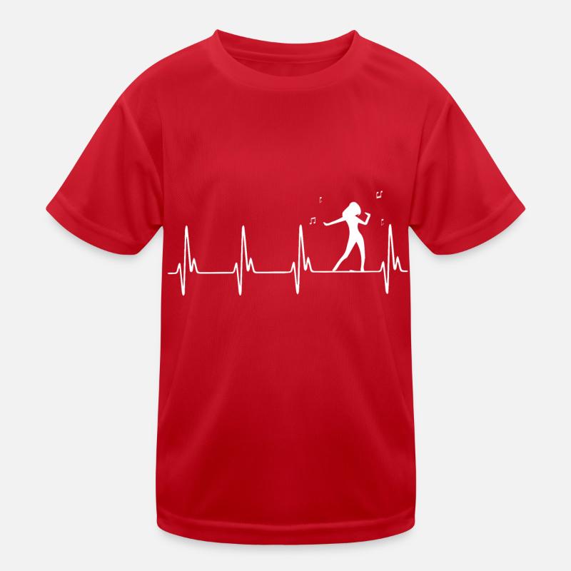 Dancing Dance Music Kinder Funktions-T-Shirt