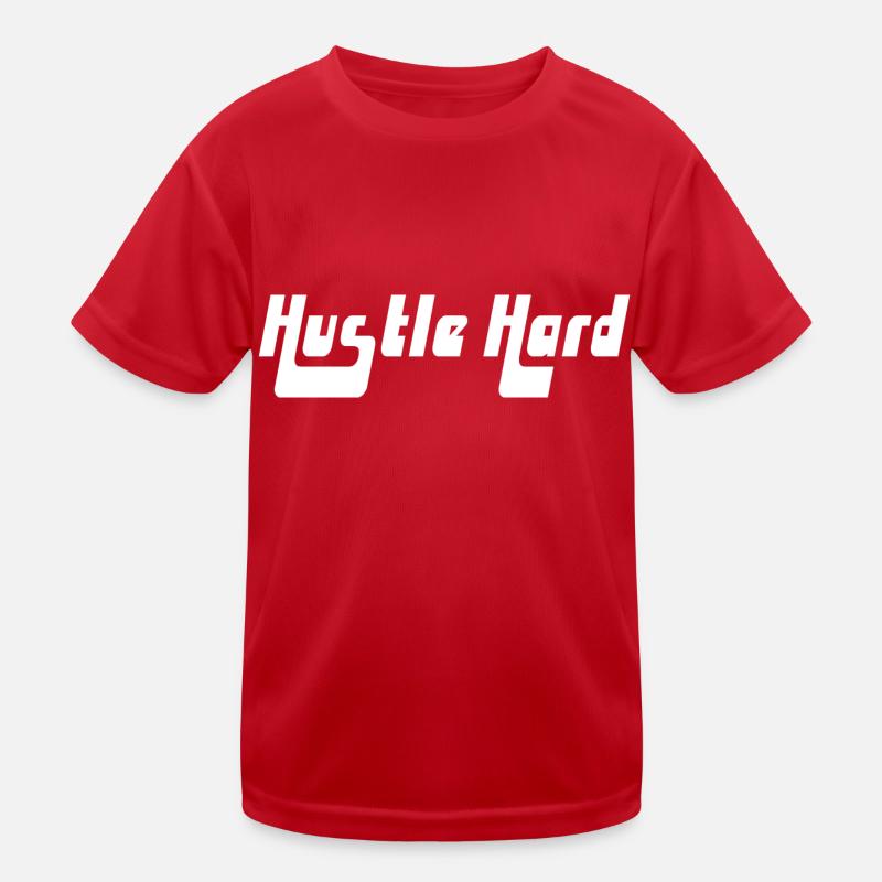 Hustle Hard Kids Functional T-Shirt