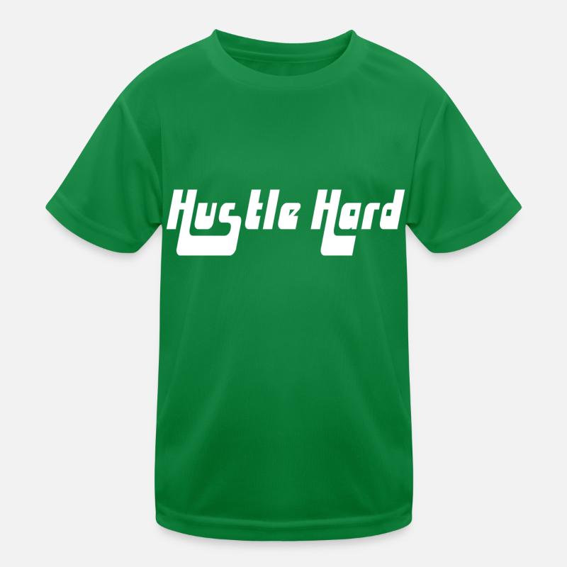 Hustle Hard Kids Functional T-Shirt
