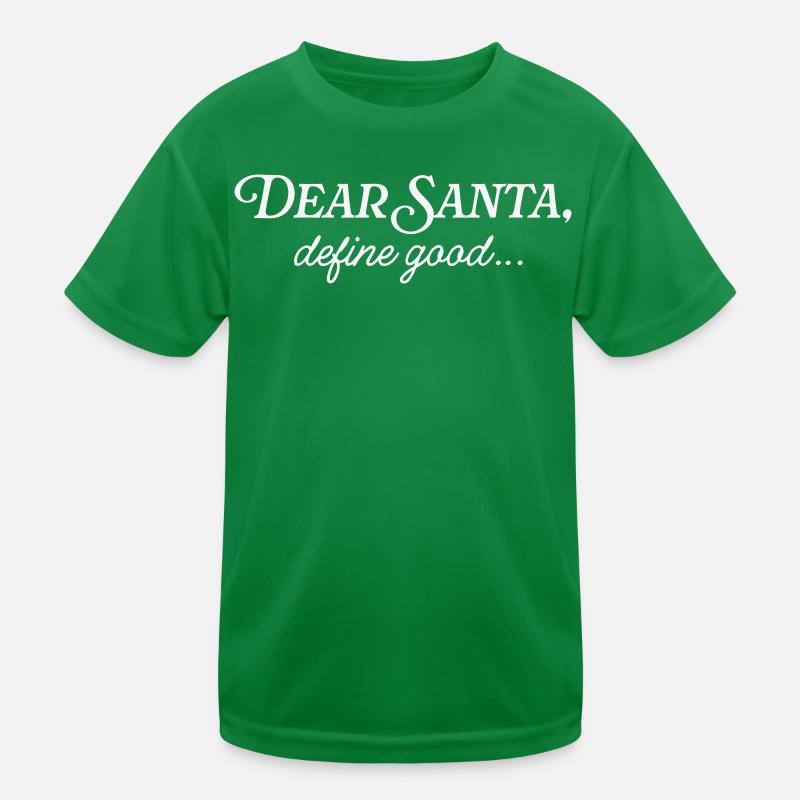 Dear Santa Kinder Funktions-T-Shirt