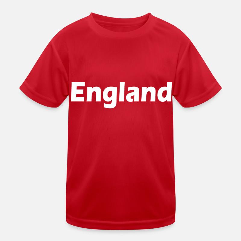 England Kinder Funktions-T-Shirt