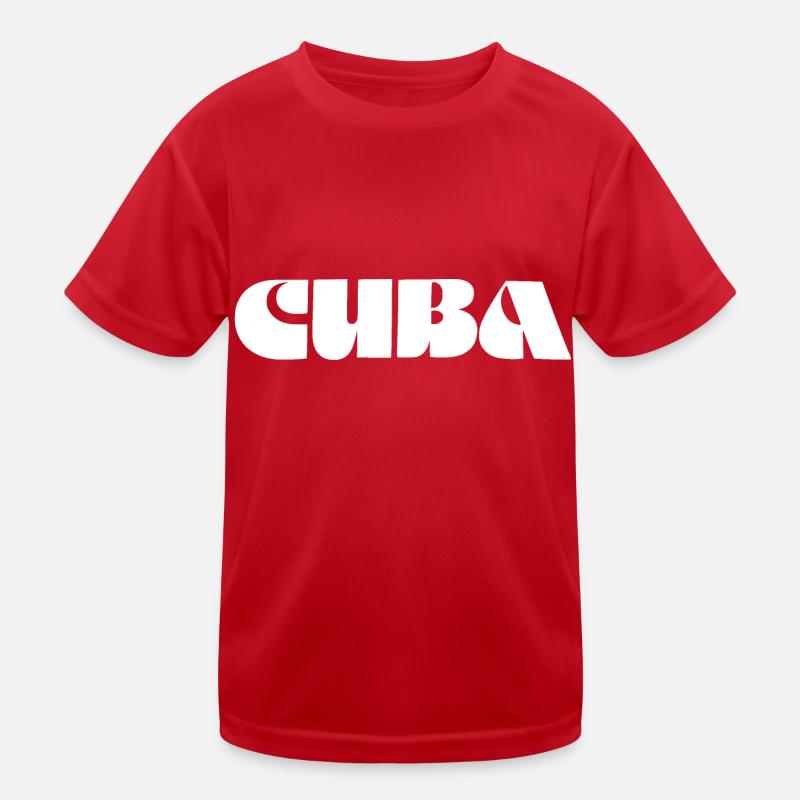 Cuba Kids Functional T-Shirt