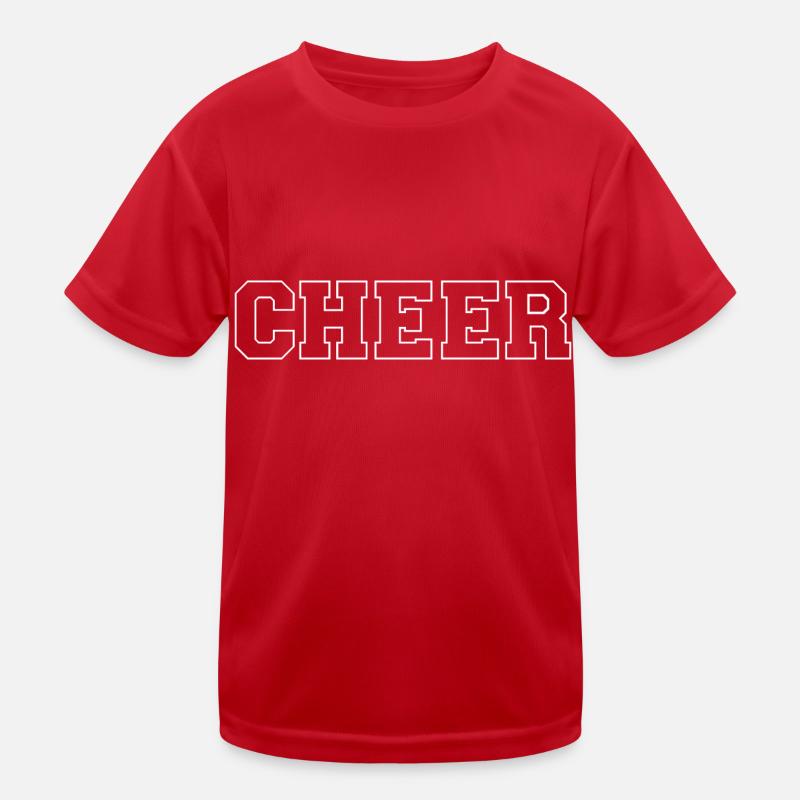 CHEER Kinder Funktions-T-Shirt