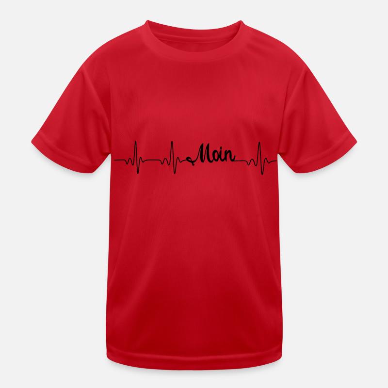 Heartbeat Moin T-shirt sport Enfant