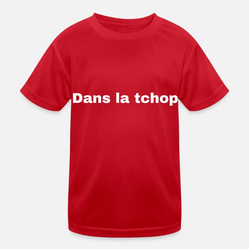 Im TEE-SHIRT tchop Kinder Funktions-T-Shirt