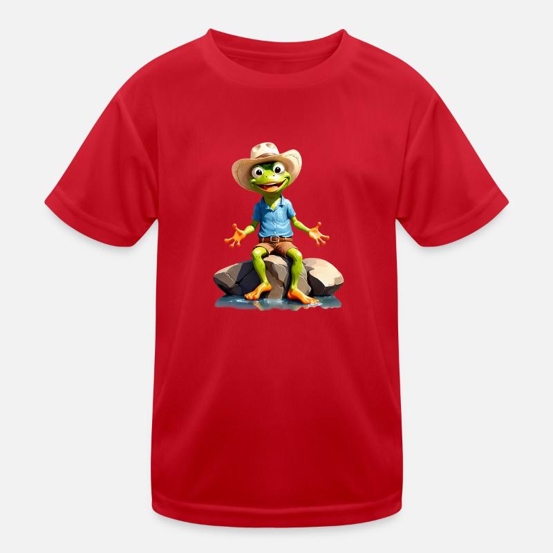 Fluss Ranger Kinder Funktions-T-Shirt