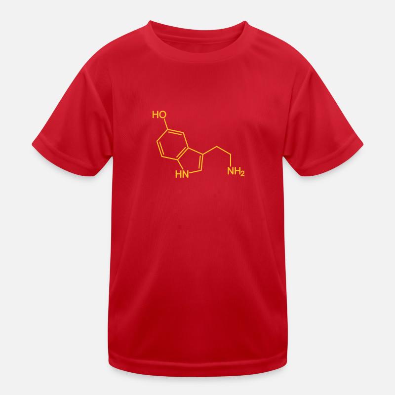 molécule de sérotonine T-shirt sport Enfant