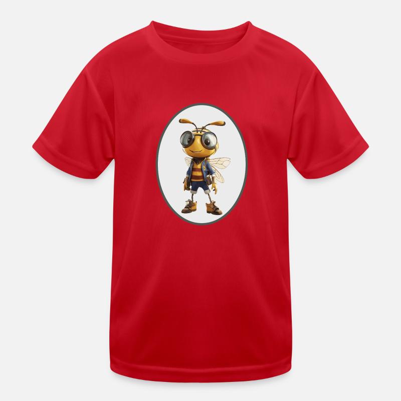 Biene Kinder Funktions-T-Shirt