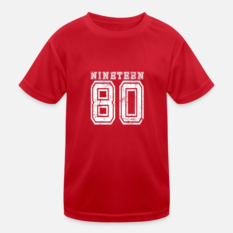 NINETEEN 1980 Kids Functional T-Shirt