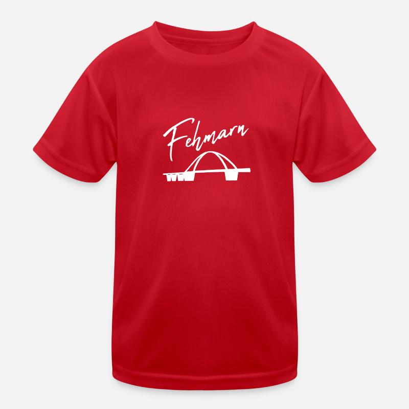 Pont Fehmarnsund T-shirt sport Enfant