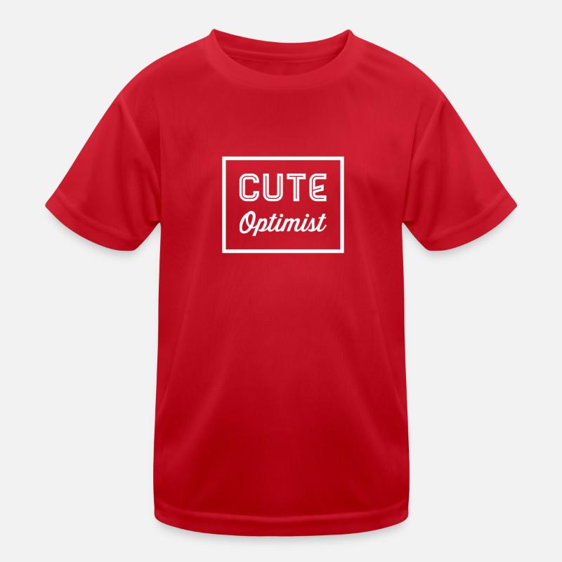 Optimist Gift Idea Kids Functional T-Shirt