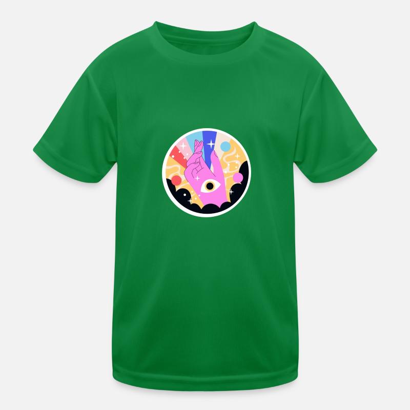 HANDS EYES Kids Functional T-Shirt
