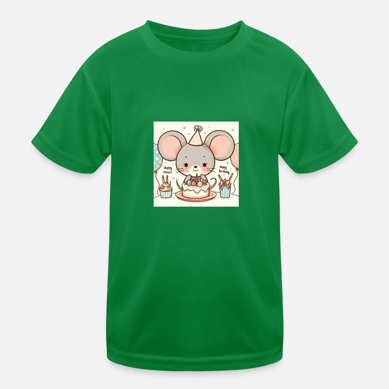 Mouse Kids Functional T-Shirt