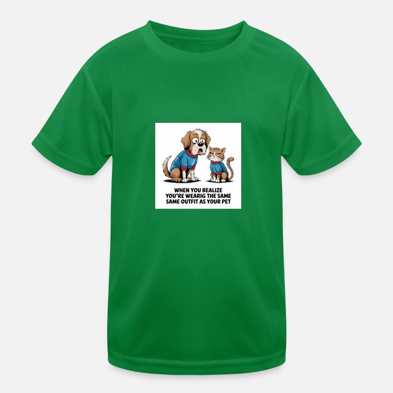 Same Outfit Kinder Funktions-T-Shirt