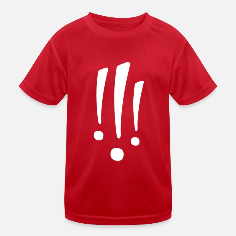 Ausrufezeichen - exclamation mark - Satzzeichen Kinder Funktions-T-Shirt