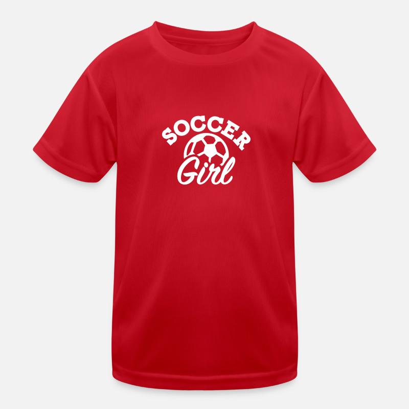 Fußball Kinder Funktions-T-Shirt