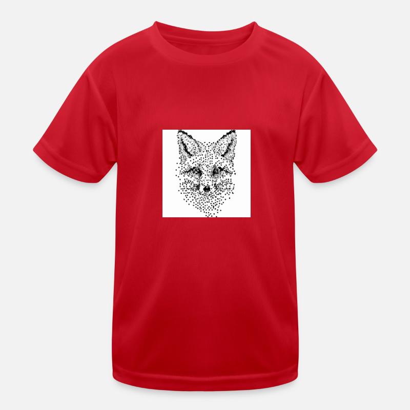 Fox (Dot-Point) Kids Functional T-Shirt