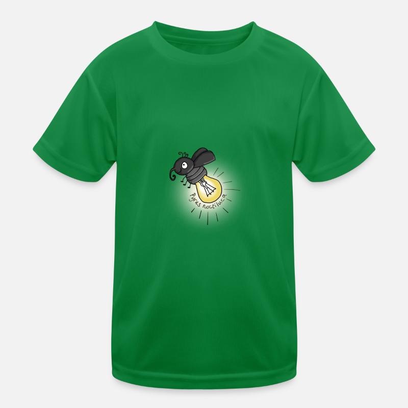 Glühbirnchen Kinder Funktions-T-Shirt