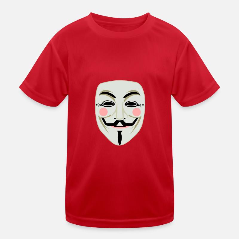 Anonymous Kinder Funktions-T-Shirt