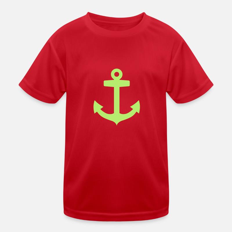 Anker Kinder Funktions-T-Shirt
