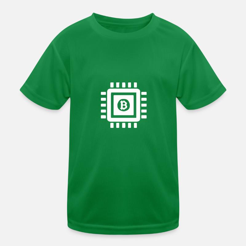 Bitcoin processor Kids Functional T-Shirt