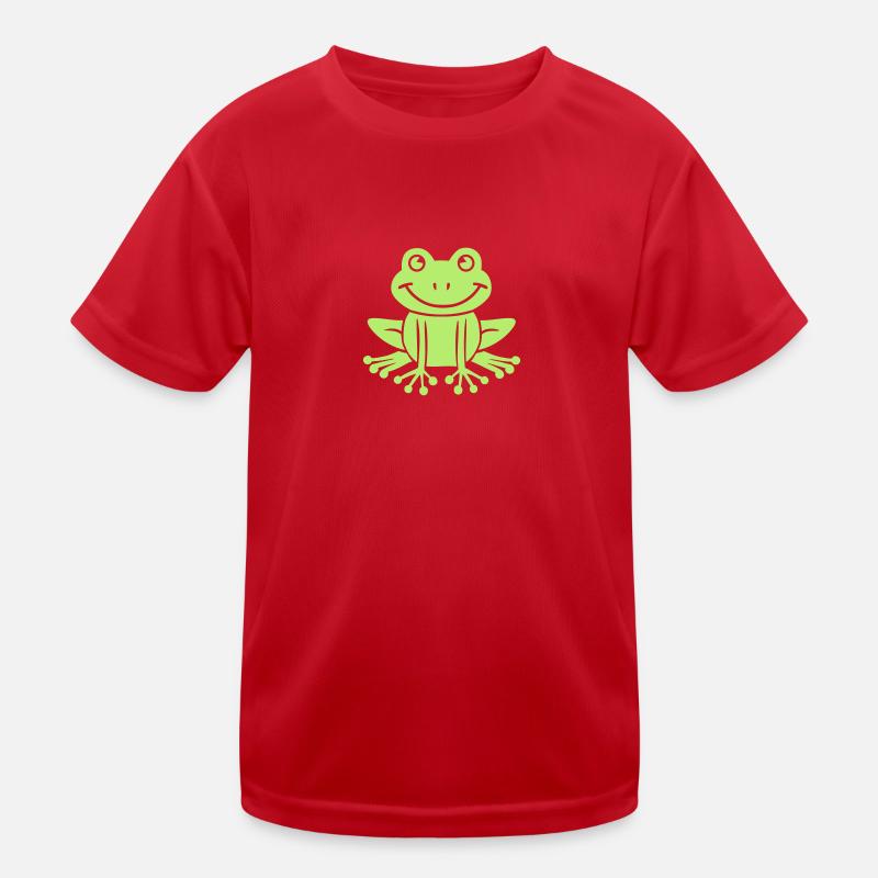 Frosch Kinder Funktions-T-Shirt