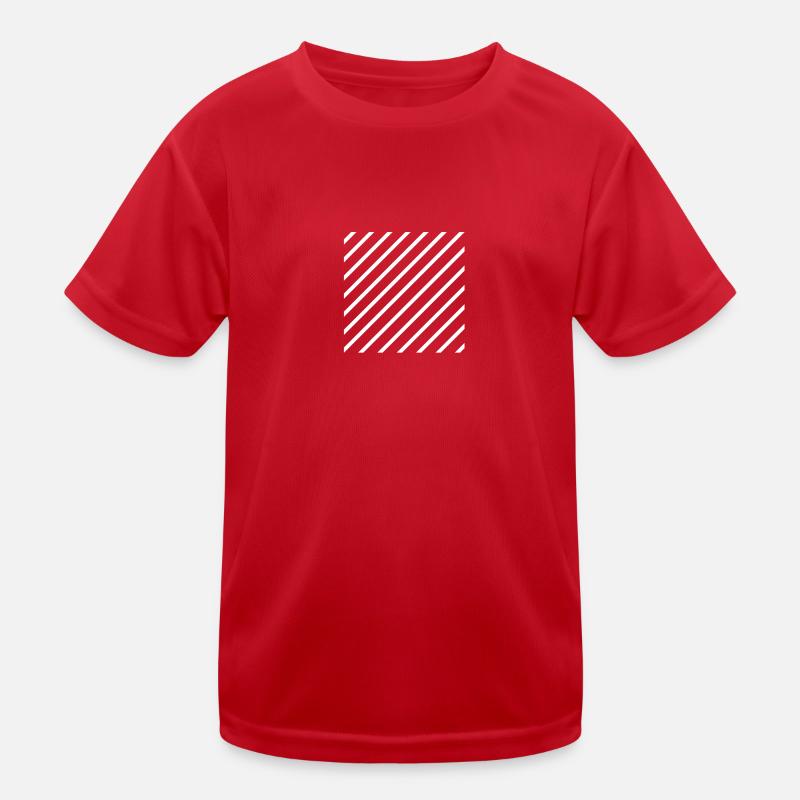 Bandes - Stripes T-shirt sport Enfant