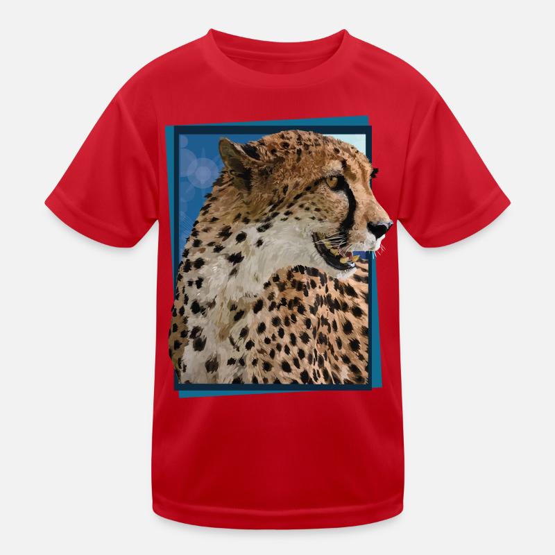 Guépard T-shirt sport Enfant
