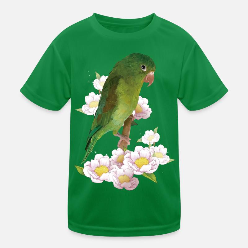 Der gebräunten Sittich Kinder Funktions-T-Shirt