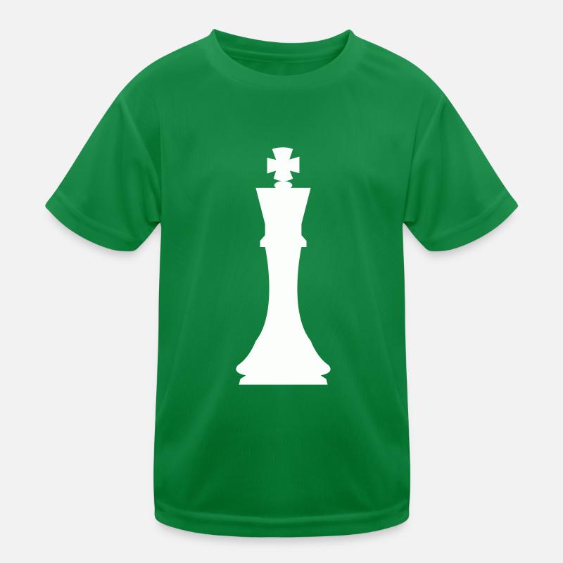 schachfigur könig Kinder Funktions-T-Shirt