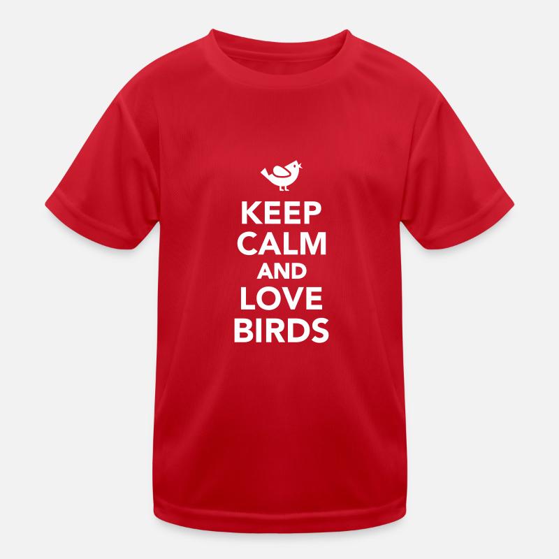 Vogel Kinder Funktions-T-Shirt