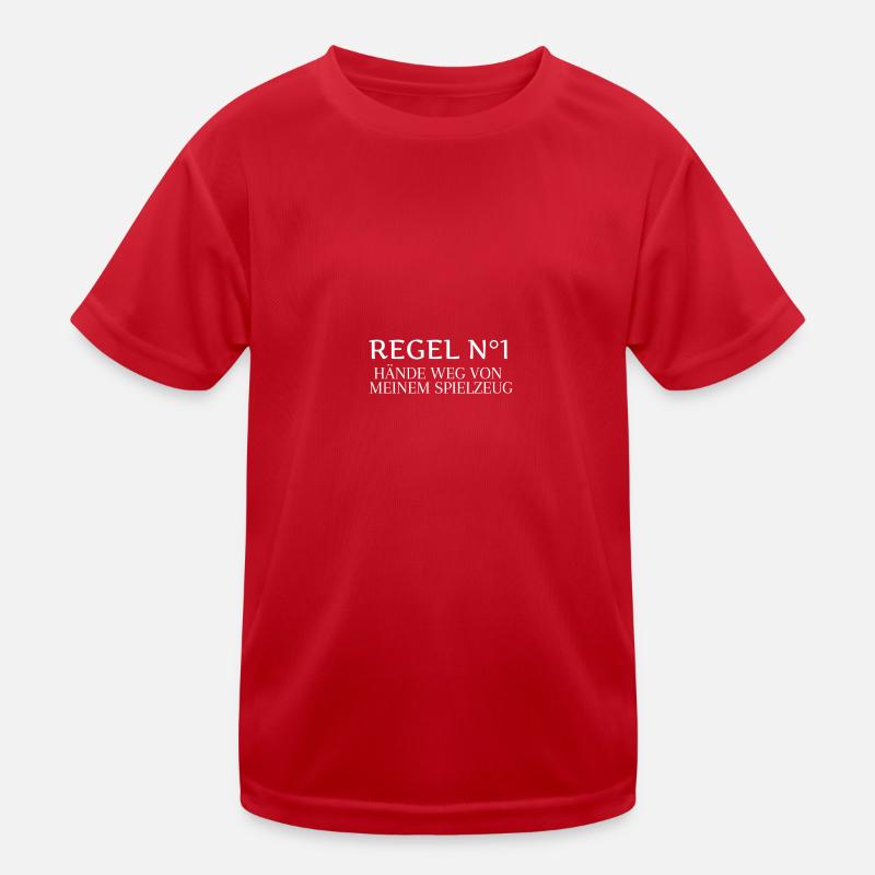 Regel Nummer 1 Kinder Funktions-T-Shirt