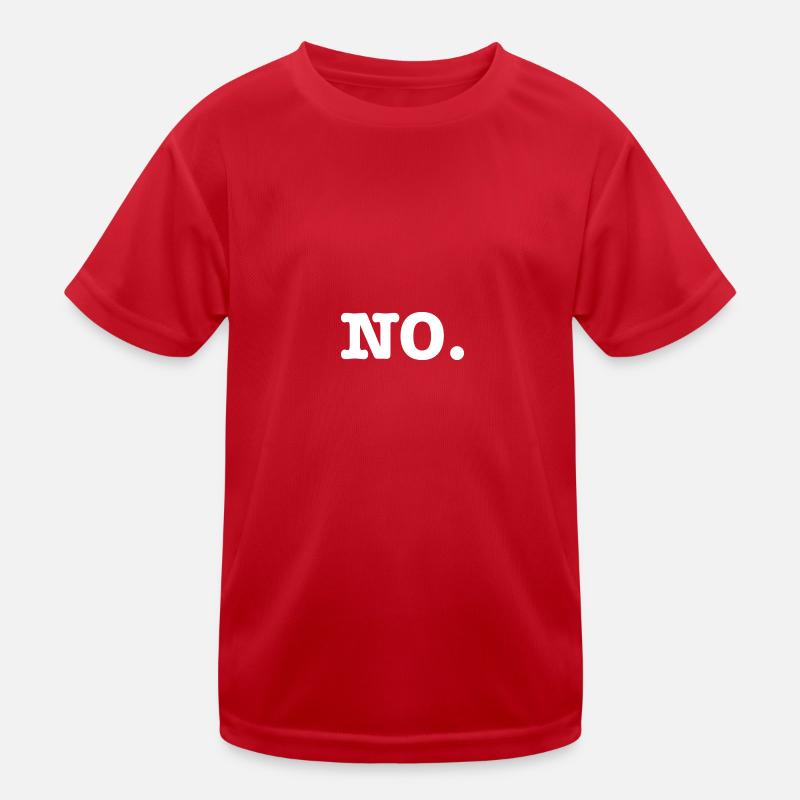 NO. Kids Functional T-Shirt