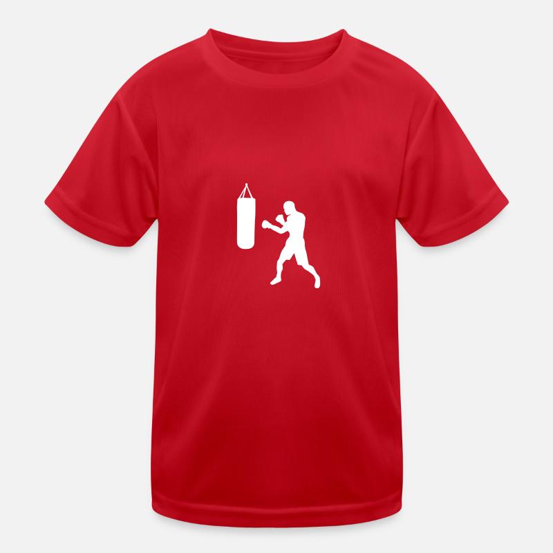 Boxen Kinder Funktions-T-Shirt