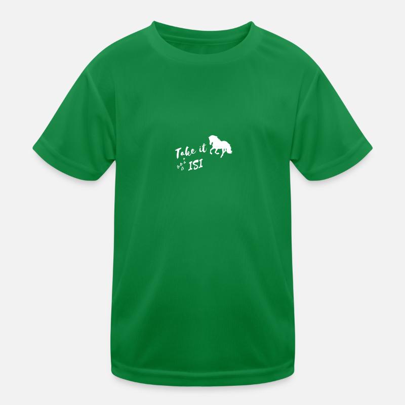 Isländer Take it Isi Kinder Funktions-T-Shirt
