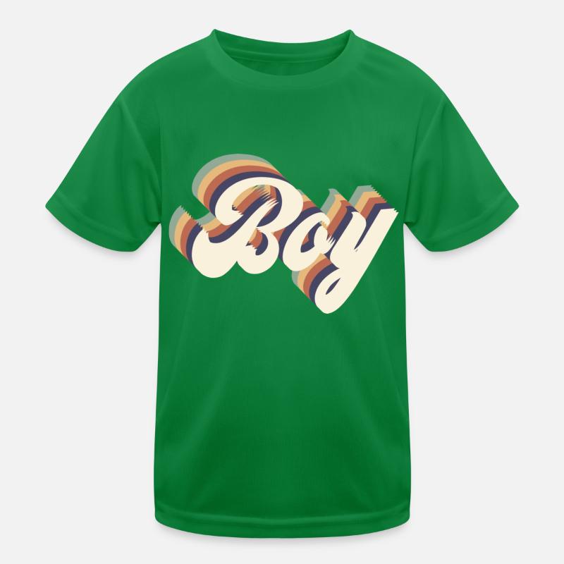 Vintage boy Kids Functional T-Shirt