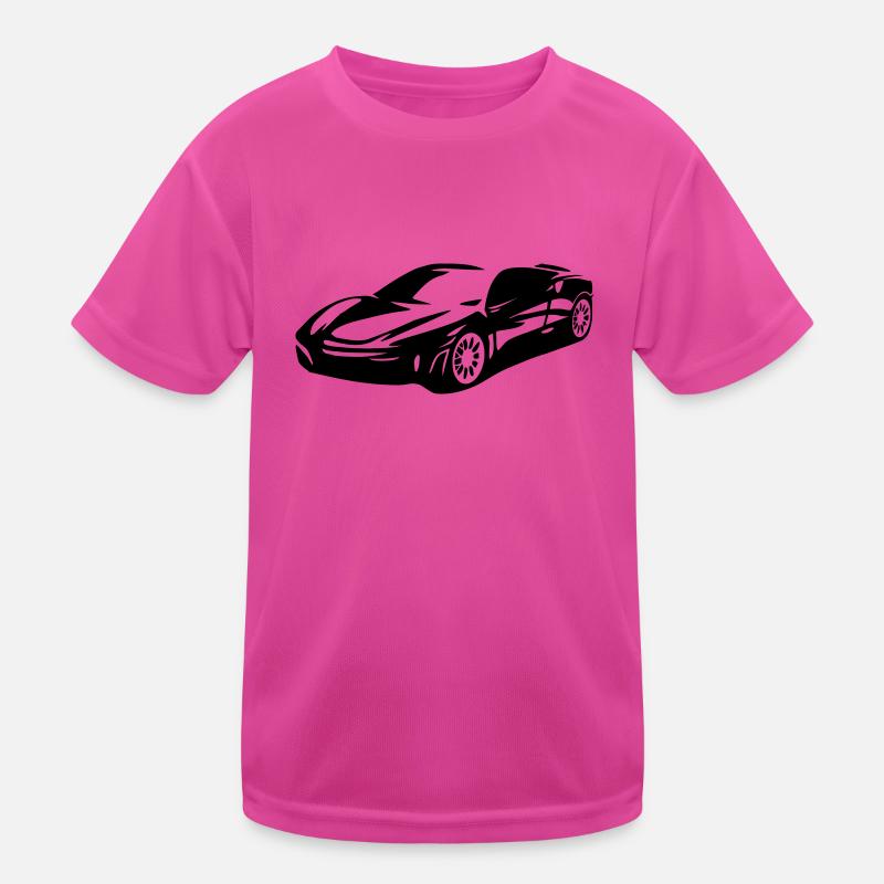 Auto Kinder Funktions-T-Shirt