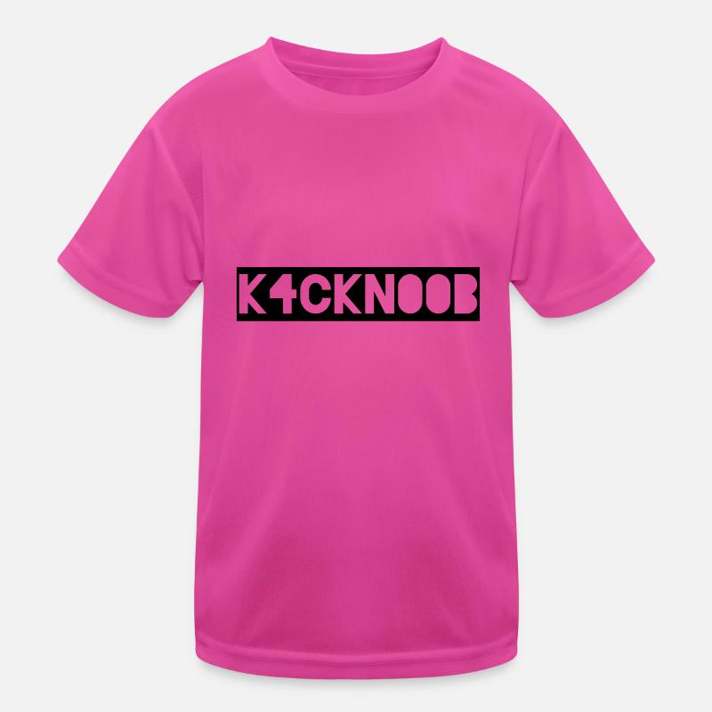 k4ckn00b - kackn00b ... gaming stuff Kinder Funktions-T-Shirt