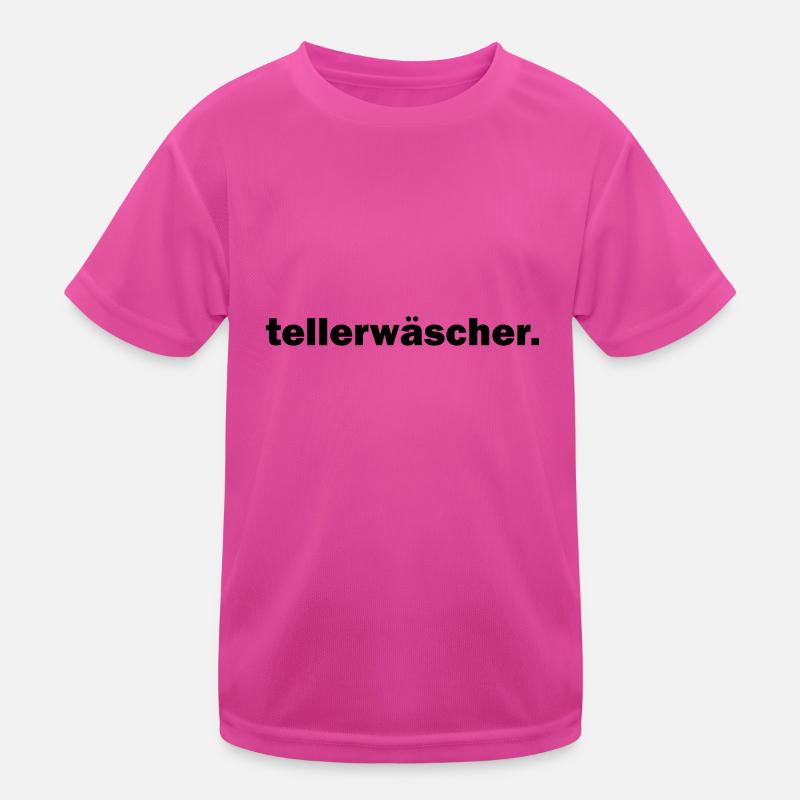 Tellerwäscher Kinder Funktions-T-Shirt