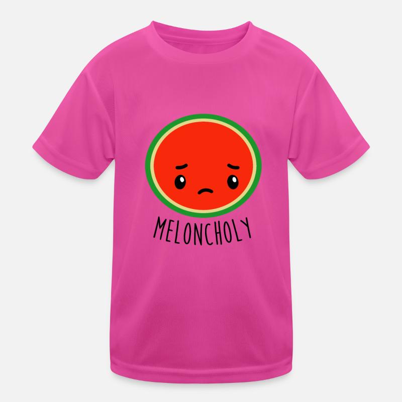 Meloncholy - Funny Watermelon Kids Functional T-Shirt