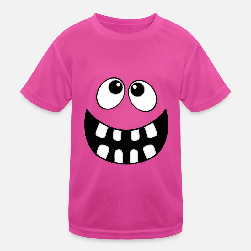 Visage T-shirt sport Enfant
