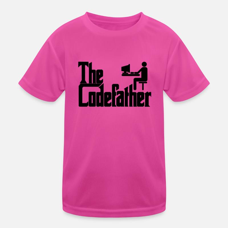 Le cadeau de codage PC Codefather Programmer T-shirt sport Enfant