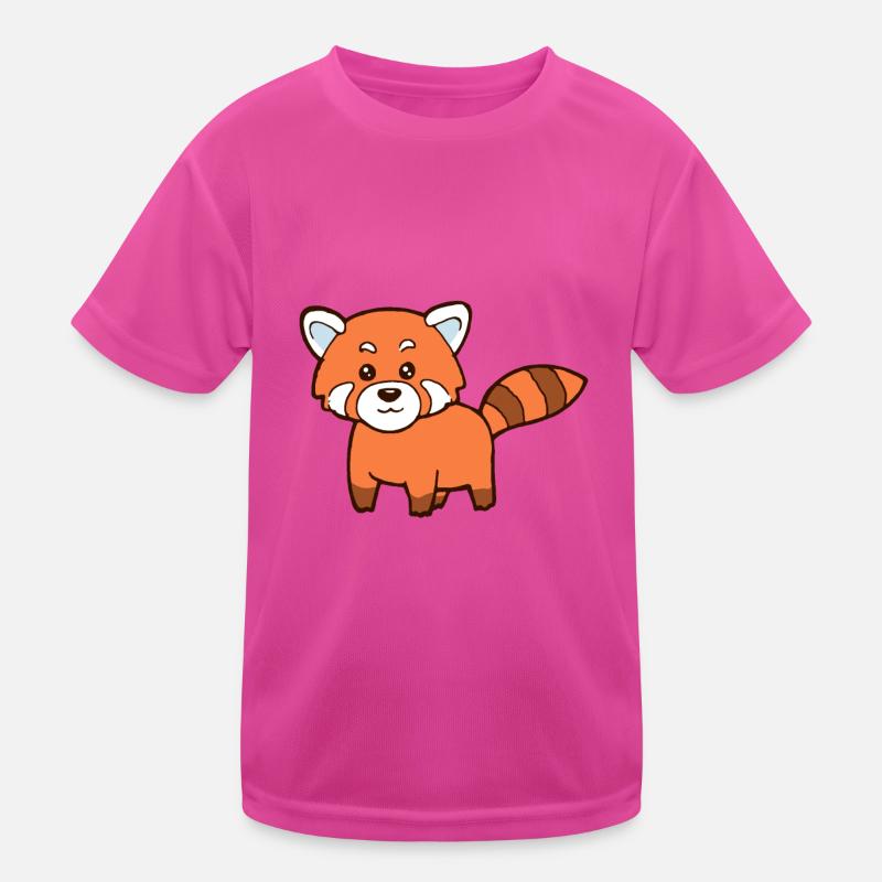 Panda rouge T-shirt sport Enfant