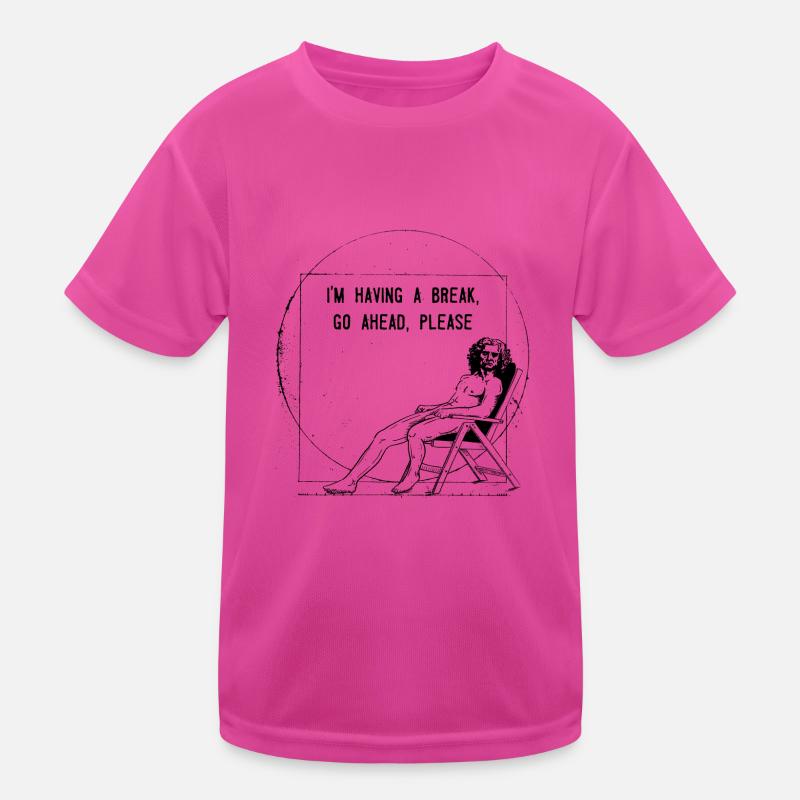 Leonardo Da Vinci Kids Functional T-Shirt