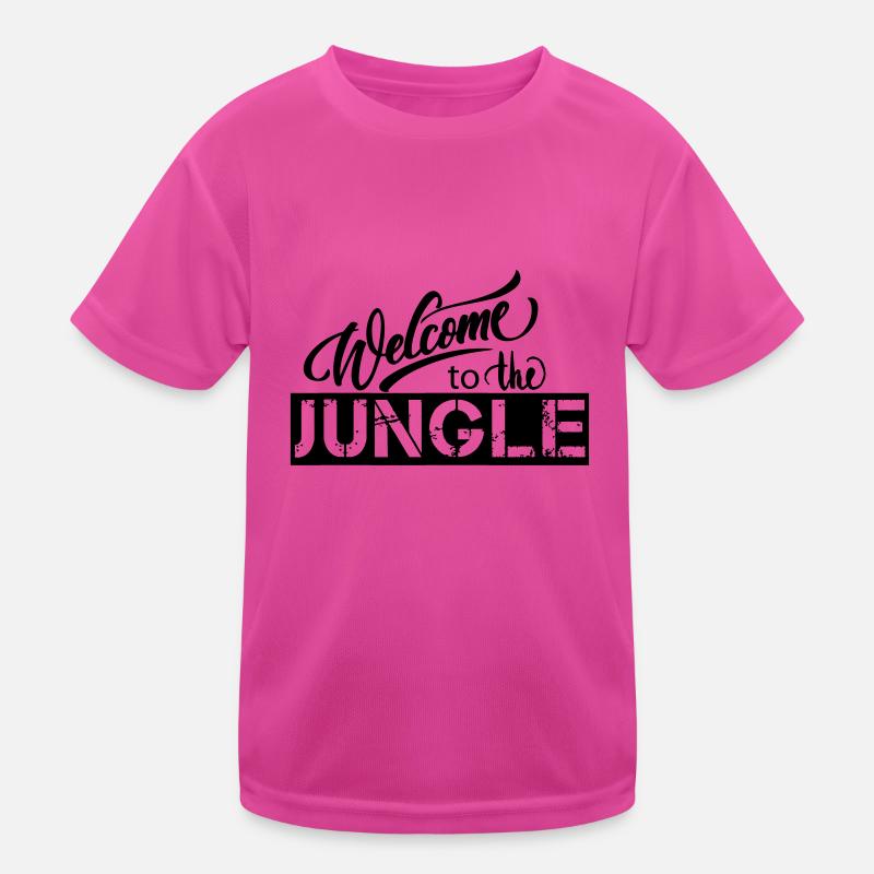welcome to the jungle Kinder Funktions-T-Shirt