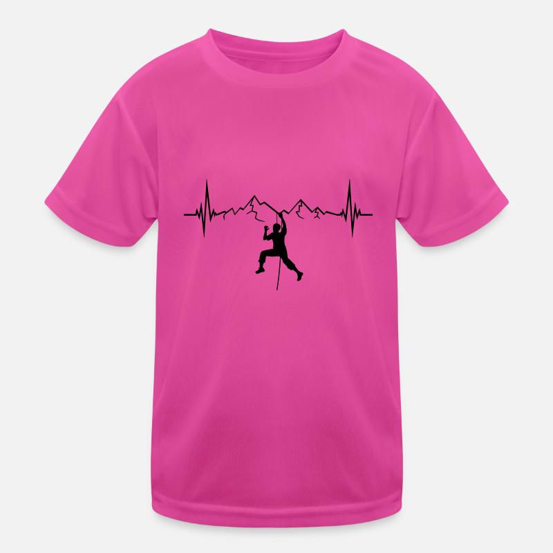 hold frequency heartbeat pulse rash mountain Kids Functional T-Shirt