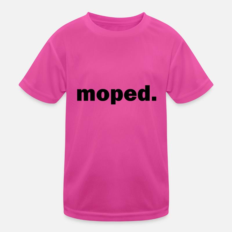 Moped Kinder Funktions-T-Shirt