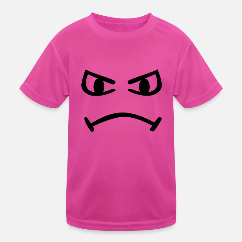Smiley Kinder Funktions-T-Shirt