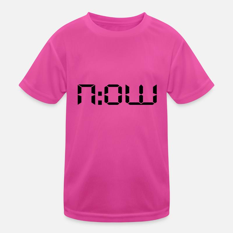 n: ow motivation - Kids Functional T-Shirt - neon pink